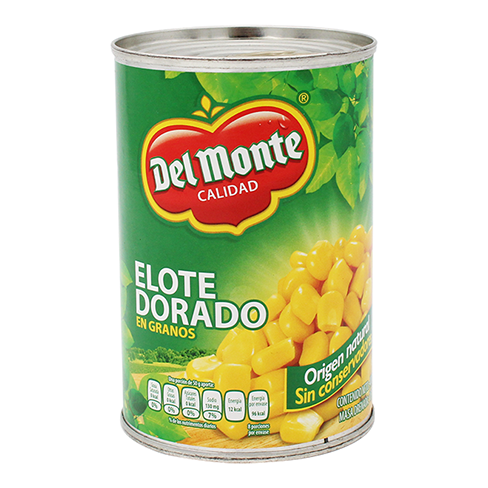 Grano Elote Del Monte 400Gr Entero                                                                  
