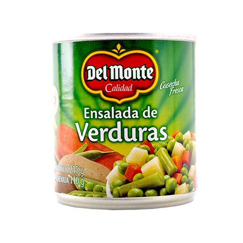 Ensalada Del Monte 215Gr Verduras