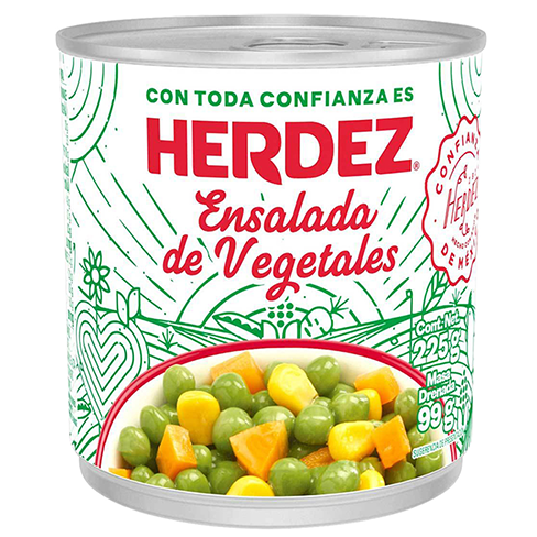 Ensalada Herdez 220/225Gr Vegetales                         