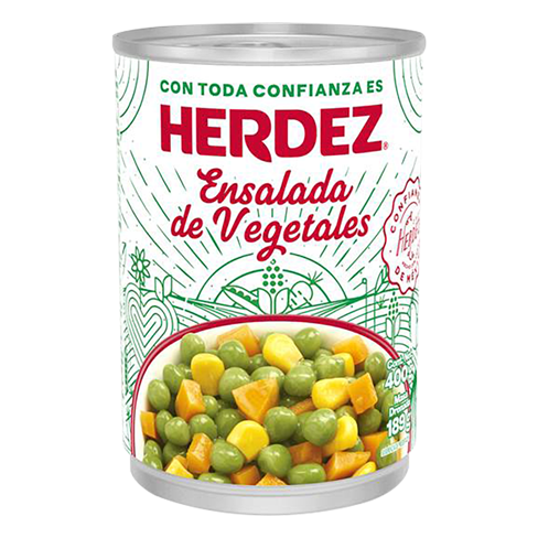 Ensalada Herdez 400Gr Vegetales     