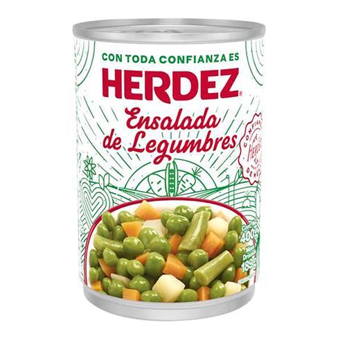 Ensalada Herdez 400Gr Legumbres