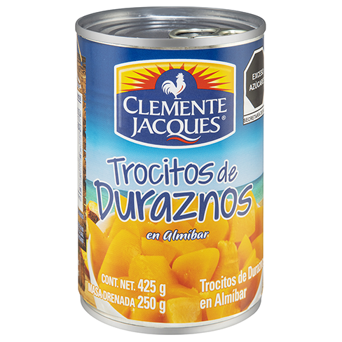 Duraznos Clemente Jacques 425Gr Trocitos