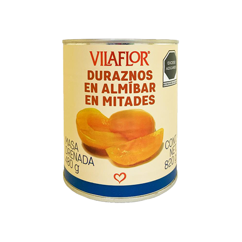 Durazno Vilaflor 820Gr Mitades
