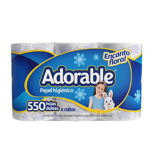 Higienico Adorable 6R(550Hd) Con Aroma