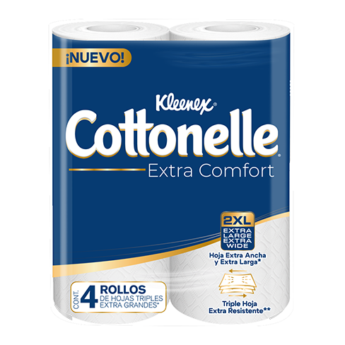 Higienico Cottonelle 4R(115H 2Xl)Extra Comfort