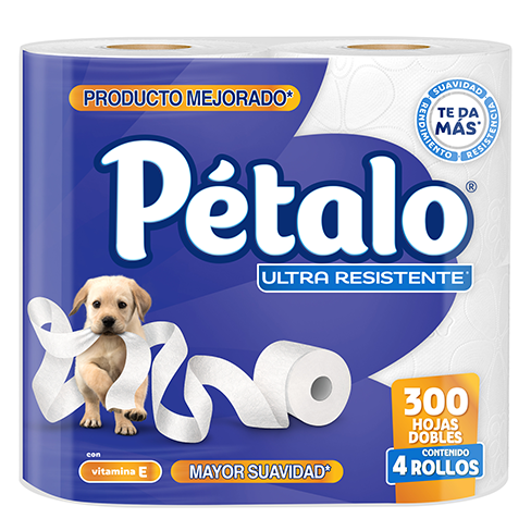 Higienico Petalo 4R(300Hd) Ultra Resistente