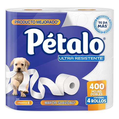 Higienico Petalo 4R(400Hd) Ultra Resistente.