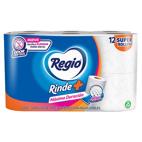 Higienico Regio Rinde+ Maxiresist Duración 12R(300Hd)