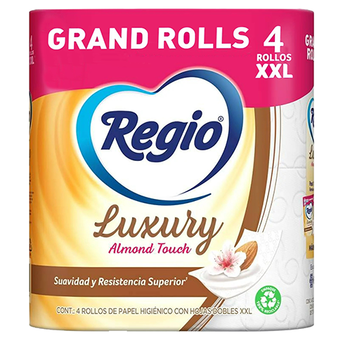 Higienico Regio 4 Rollos 189Hd Luxury Almond                                                        