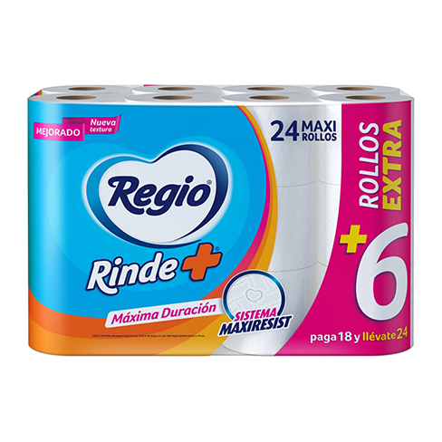 Higienico Regio Rinde+ 18R(280Hd) + 6 Extra