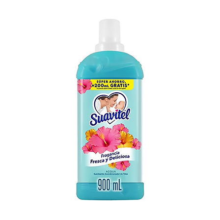 Suavizante Suavitel 900Ml Acqua Cuidado Diario                       