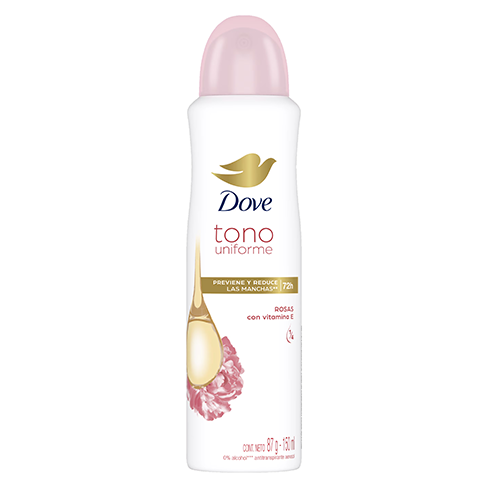 Desodorante Dove 150Ml Aerosol Ap Tono Uniforme                         