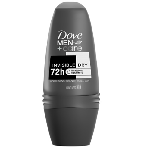 Antitranspirante Dove Men+Care 50Gr Roll On Invisible Dry