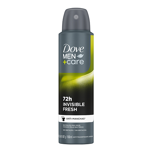 Desodorante Dove Men+Care 150Ml Aerosol  Invisible Fresh