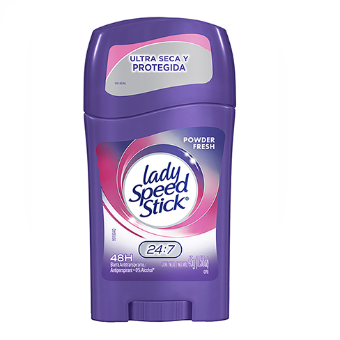Desodorante Lady Speed Stick 45Gr Powder Fresh Stick                                                