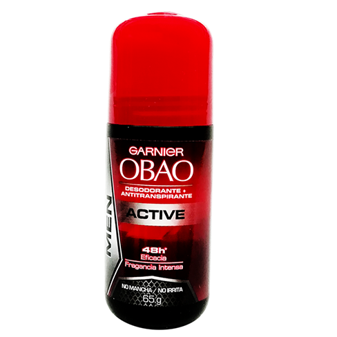 Desodorante Obao 65Gr Men Active Roll On