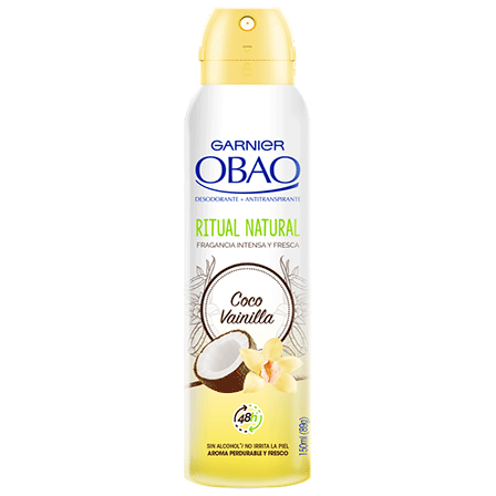 Desodorante Obao Women 150Ml Aerosol Coco Y Vainilla