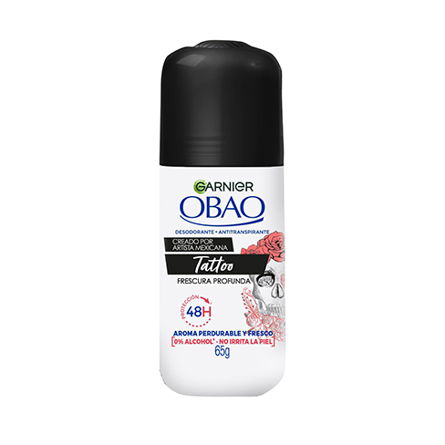 Desorante Obao 65Gr R-On Women Tattoo Frescura Profunda