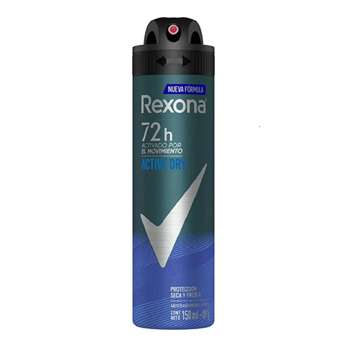 Desodorante Rexona 89G/150Ml Aerosol  Active Dry