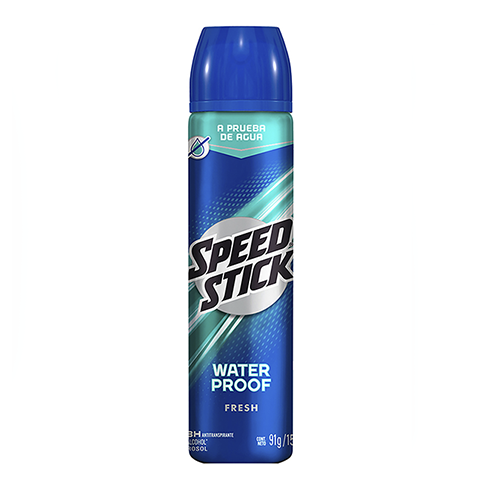 Desodorante Speed Stick 91Gr Waterproof Aerosol                                                     
