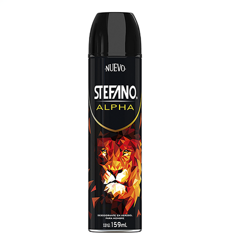 Desodorante Stefano 159Ml Alpha Aerosol                                                             