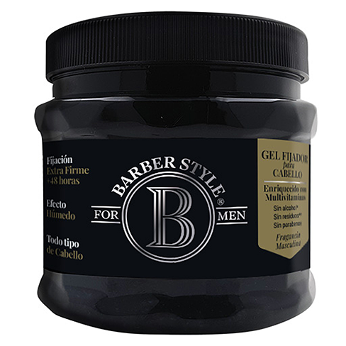 Gel Barber Style 450Gr Fijador For Men                      