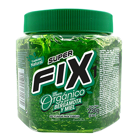 Gel Super Fix Organico 230Gr Bergamota Y Miel               