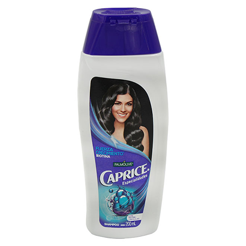 Shampoo Caprice Especialidades 200Ml Fuerza Crecimiento Biotina                                     
