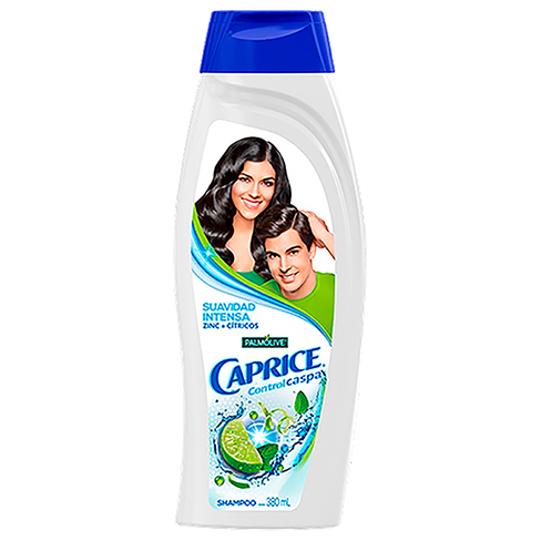 Shampoo Caprice Control Caspa 380Ml Suavidad Intensa                                                