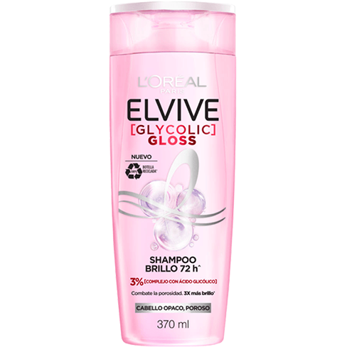 Shampoo Elvive 370Ml Glycolic Gloss