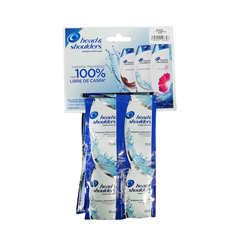 Shampoo Head & Shoulders Exhibidor 24(10Ml)                                                         