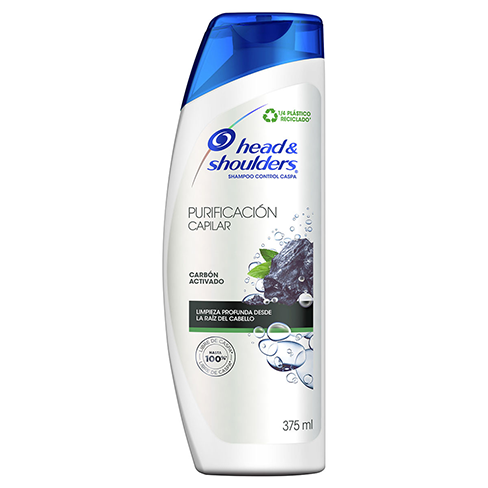 Shampoo Head & Shoulders 375Ml Carbon Activado                                                      