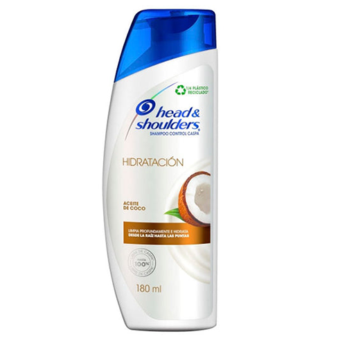 Shampoo Head & Shoulders 180Ml Aceite De Coco
