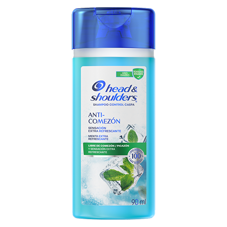 Shampoo Head & Sh. 90Ml Menta Anti-Comezón