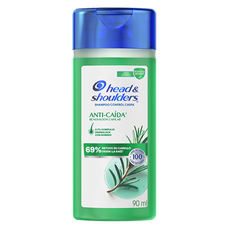 Shampoo Head & Sh. 90Ml Romero Anti Caida