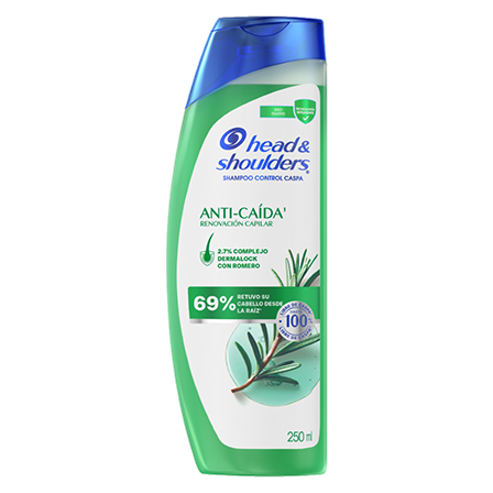 Shampoo Head & Sh. 250Ml Romero Anti Caida