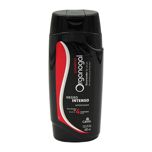 Shampoo Organogal Grisi 400Ml Negro Intenso                                                         