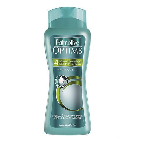 Shampoo Palmolive Optims #4 700Ml 2En1 Extra Intensivo                                              