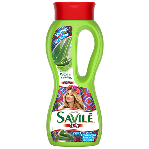 Shampoo Savile Control Caida 700Ml Chile Y Sabila