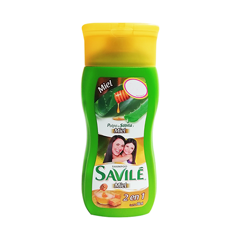 Shampoo Savile 180Ml Miel Control Caida 2En1                                                        