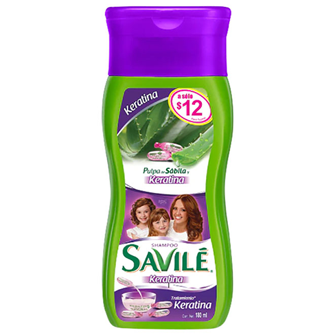 Shampoo Savile 180Ml Keratina                                                                       