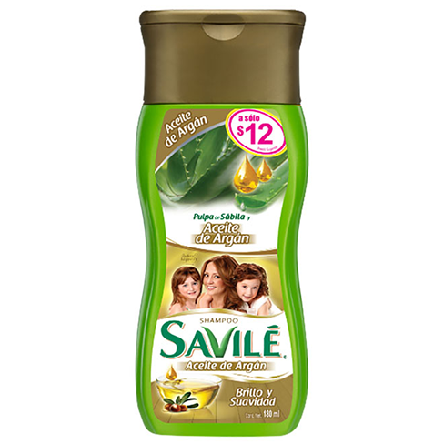 Shampoo Savile 180Ml Aceite De Argan                                                                