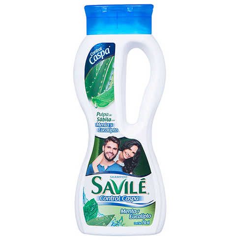 Shampoo Savile Control Caida 700Ml Menta Y Eucalipto