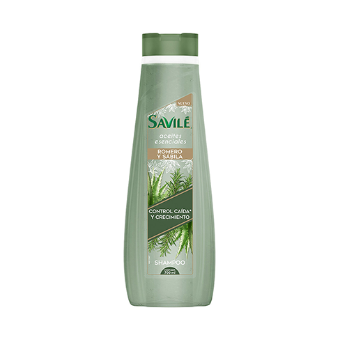 Shampoo Savile 700Ml Aceites Esenciales Romero Y Sabila