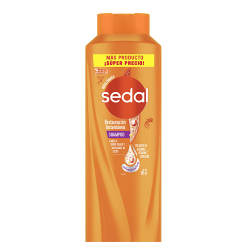 Shampoo Sedal 845Ml Restauracion Instantanea