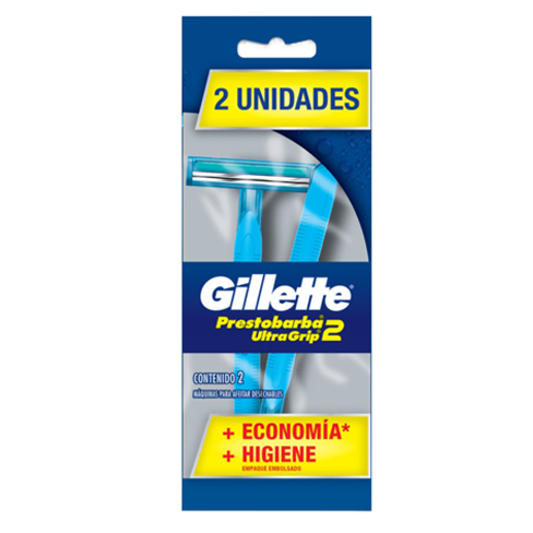 Prestobarba Gillette 2Pz Ultragrip