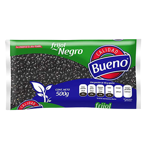 Frijol Negro Bueno 500Gr                                                                            