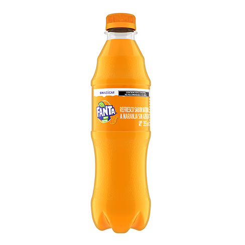 Refresco Fanta 355Ml Naranja Sin Azucar