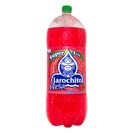 Refresco Jarochito 3Lt Fresa