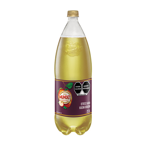 Refresco Sidral Mundet 2Lt Manzana-Durazno